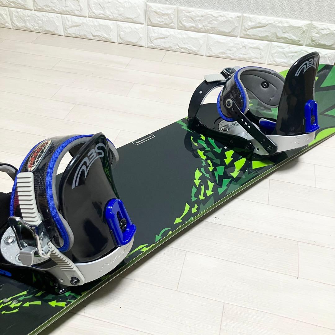 バック付/SALOMON SEQUENCEサロモンスノーボード152/バイン約M