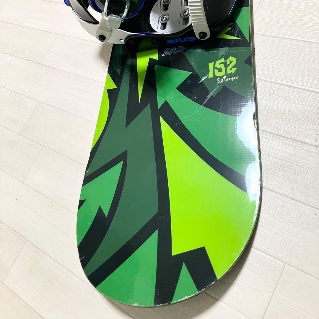 バック付/SALOMON SEQUENCEサロモンスノーボード152/バイン約M