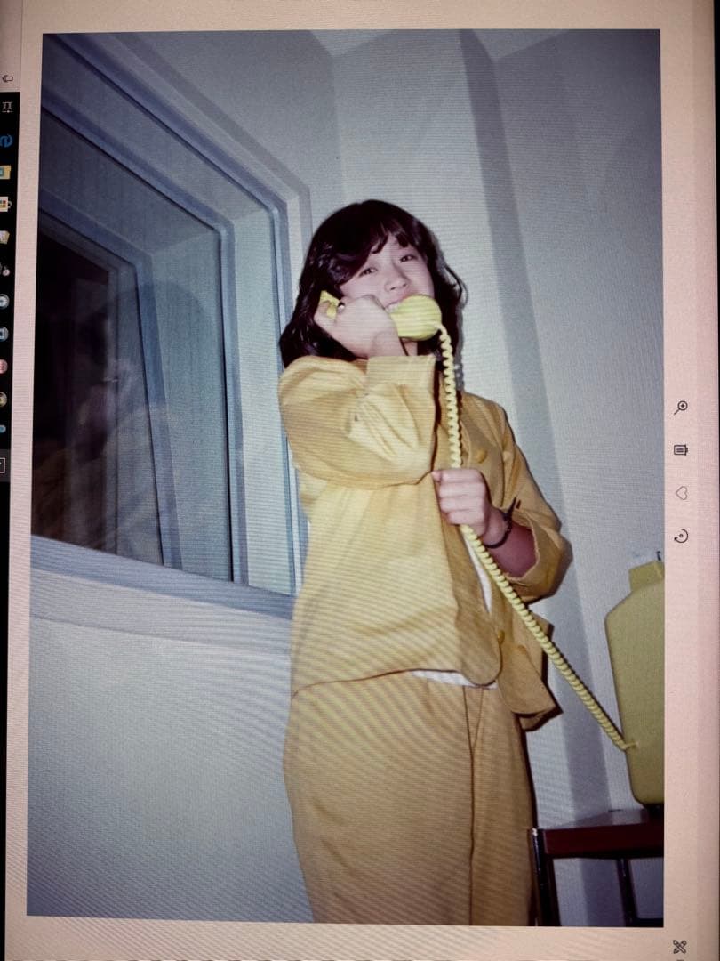 中森明菜 直筆サイン入りデビュー告知ポスター