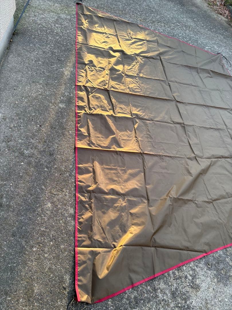 スノーピーク リビングシェルロングインナールーム　グランドシートセット②美品