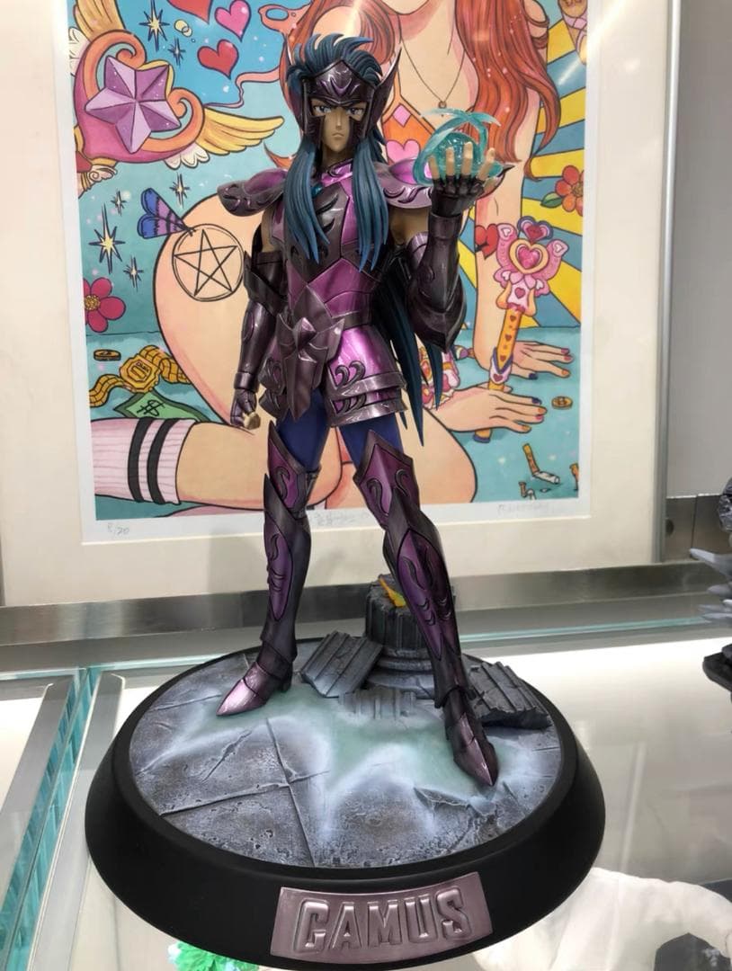 聖闘士星矢 アクエリアスカミュ（冥衣)　ガレージキット ガレキ スタチュー1/6