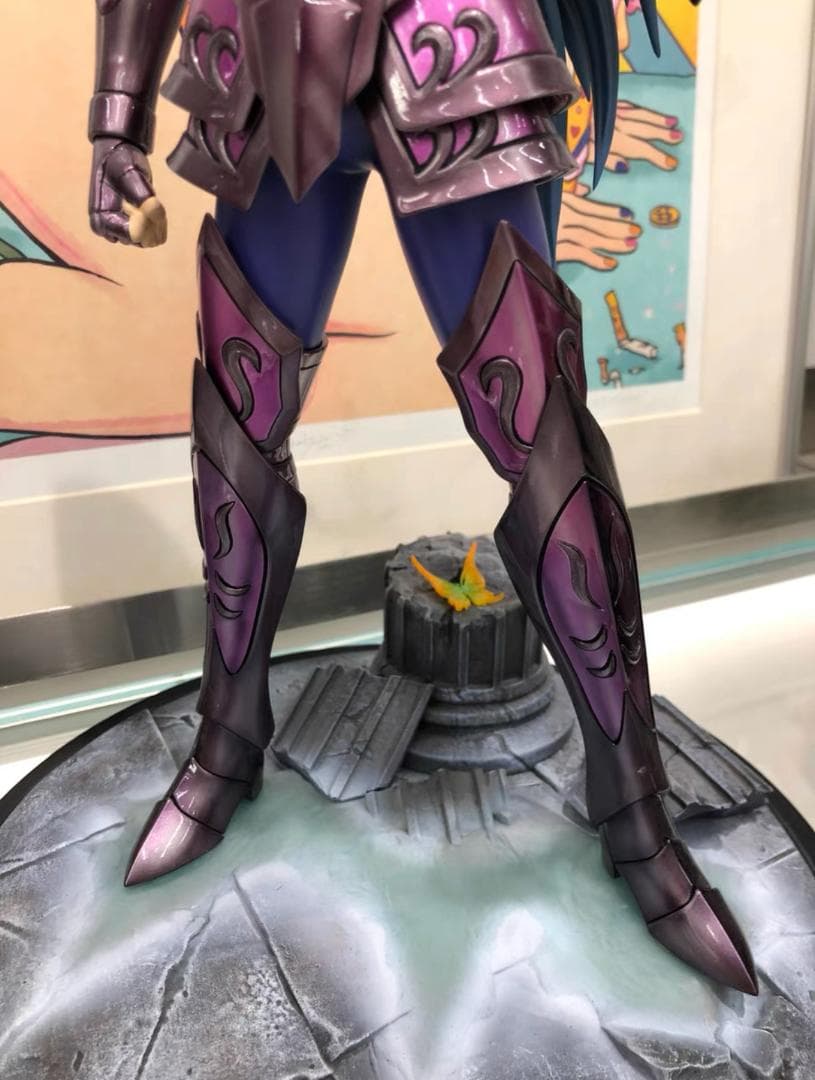 聖闘士星矢 アクエリアスカミュ（冥衣)　ガレージキット ガレキ スタチュー1/6