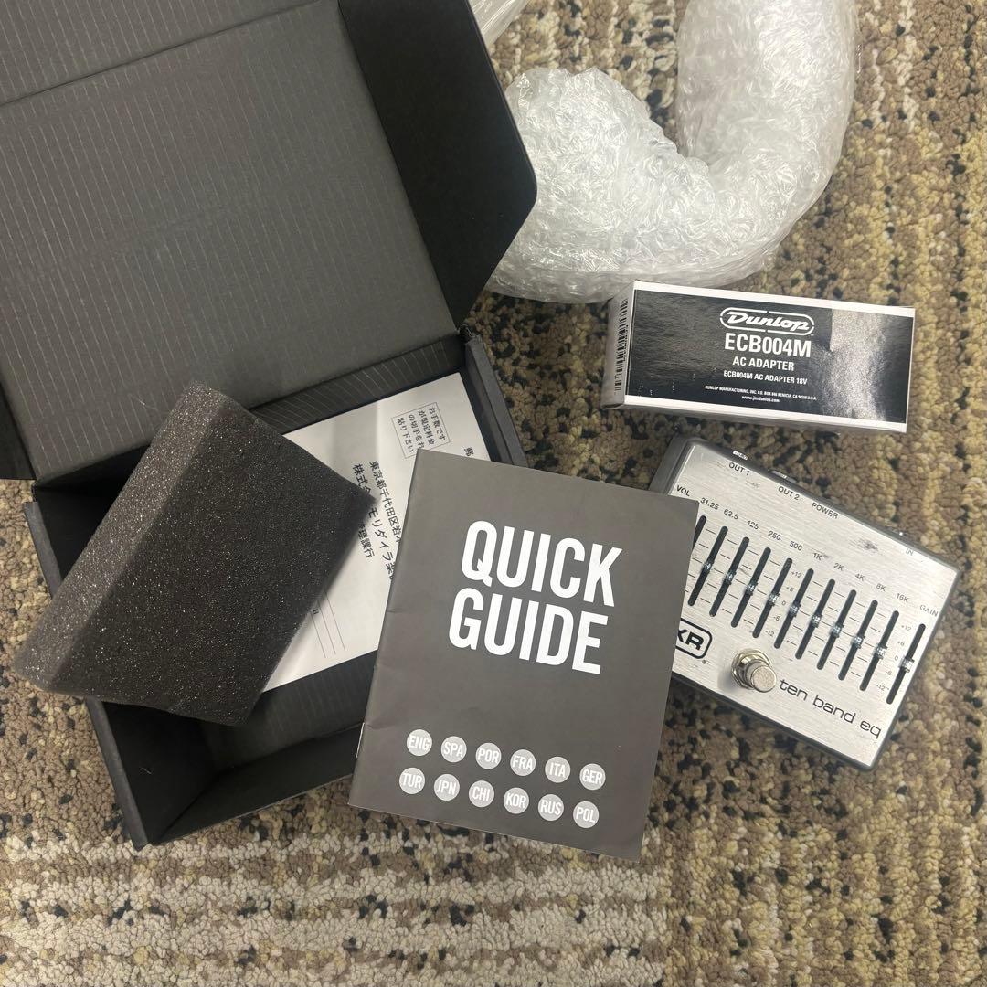 DJ機材 MXR ten band eq