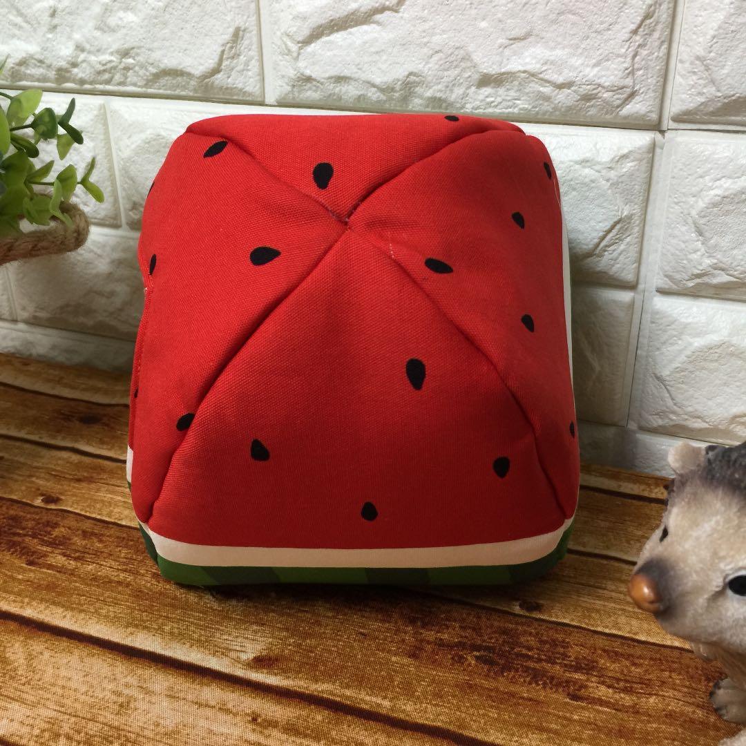 ハリネズミ寝袋 ドーム型スイカ赤