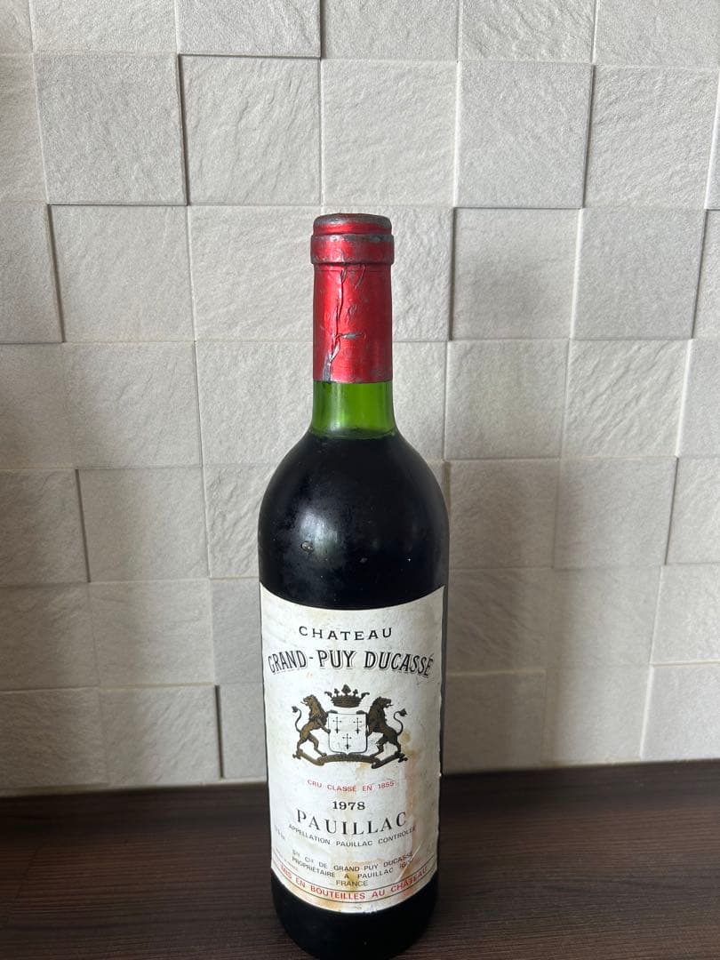 シャトー・グラン・ピュイ・ドゥカス 1978年 ポイヤック 赤ワイン 750ml