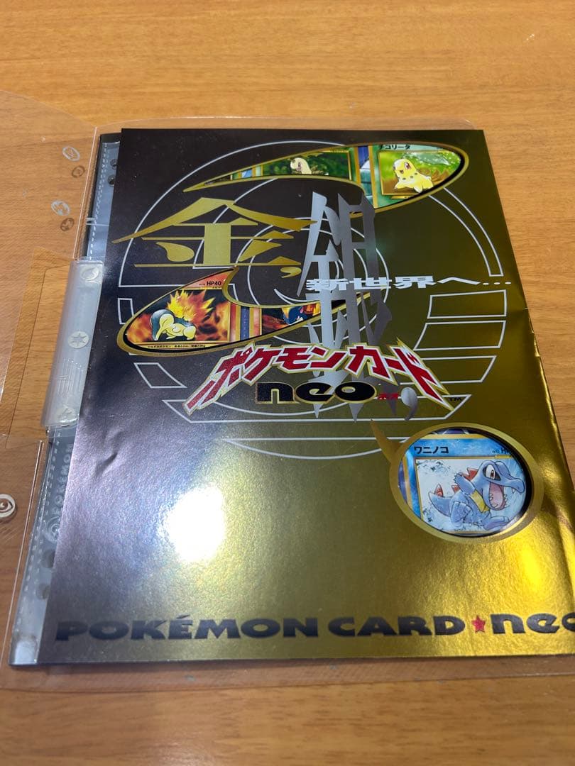 na多忙でメッセージ遅れます様 ポケモンカード・ネオ プレミアムファイル