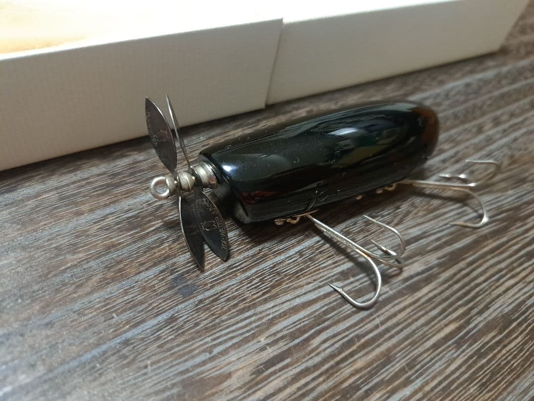 レア　漆塗り　トップウォータージャンキー　ミルヘッドターキー　KURO　黒