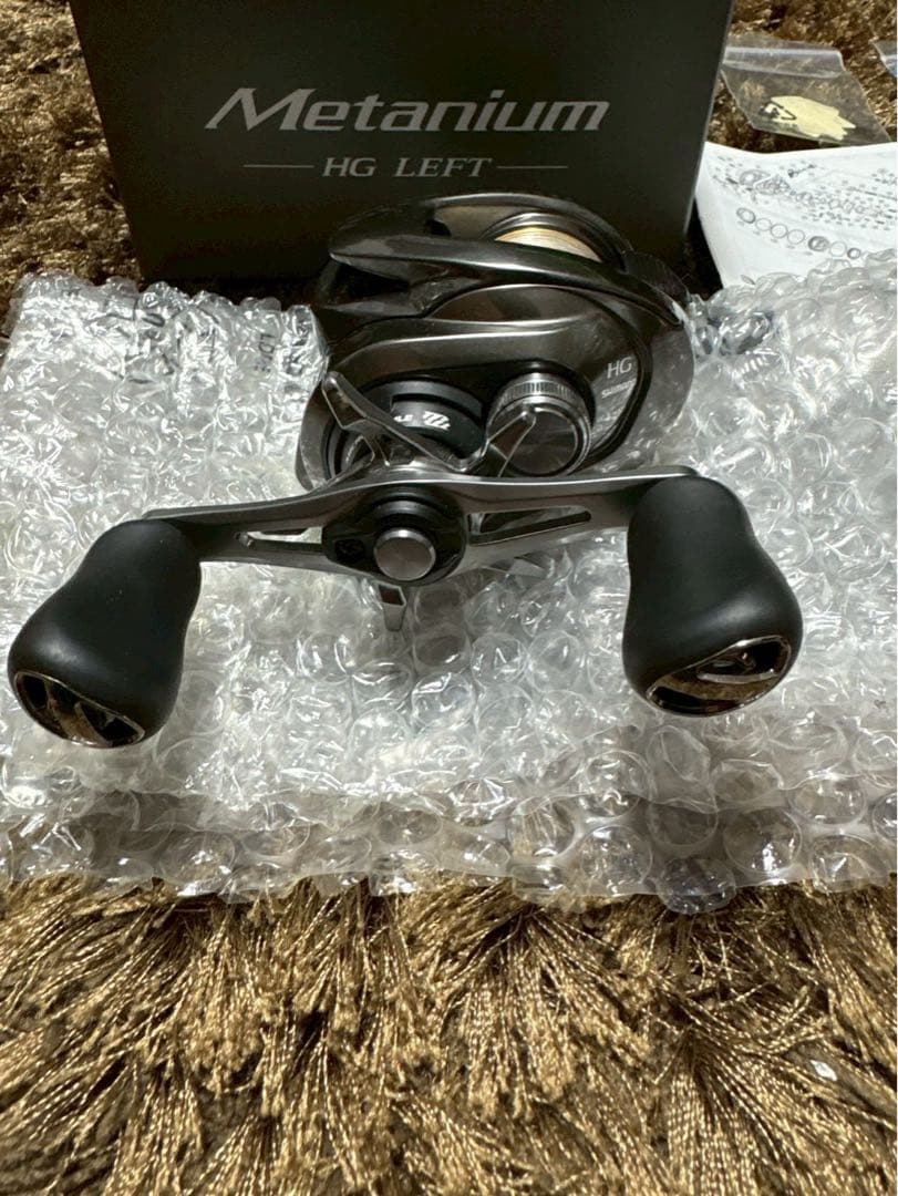 シマノ メタニウムHG LEFT KTFネオスプールver3 ゴールド