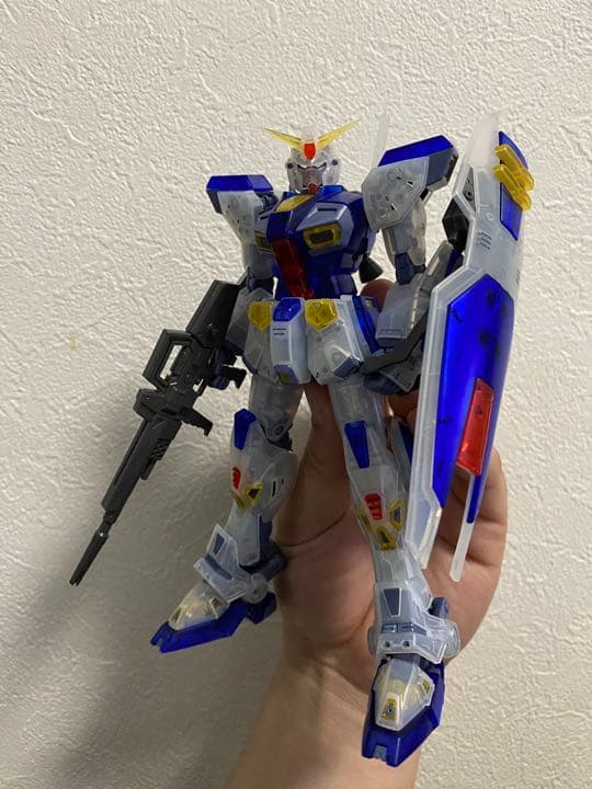 ガンダムベース限定商品　MG F90クリアカラー　部分塗装品