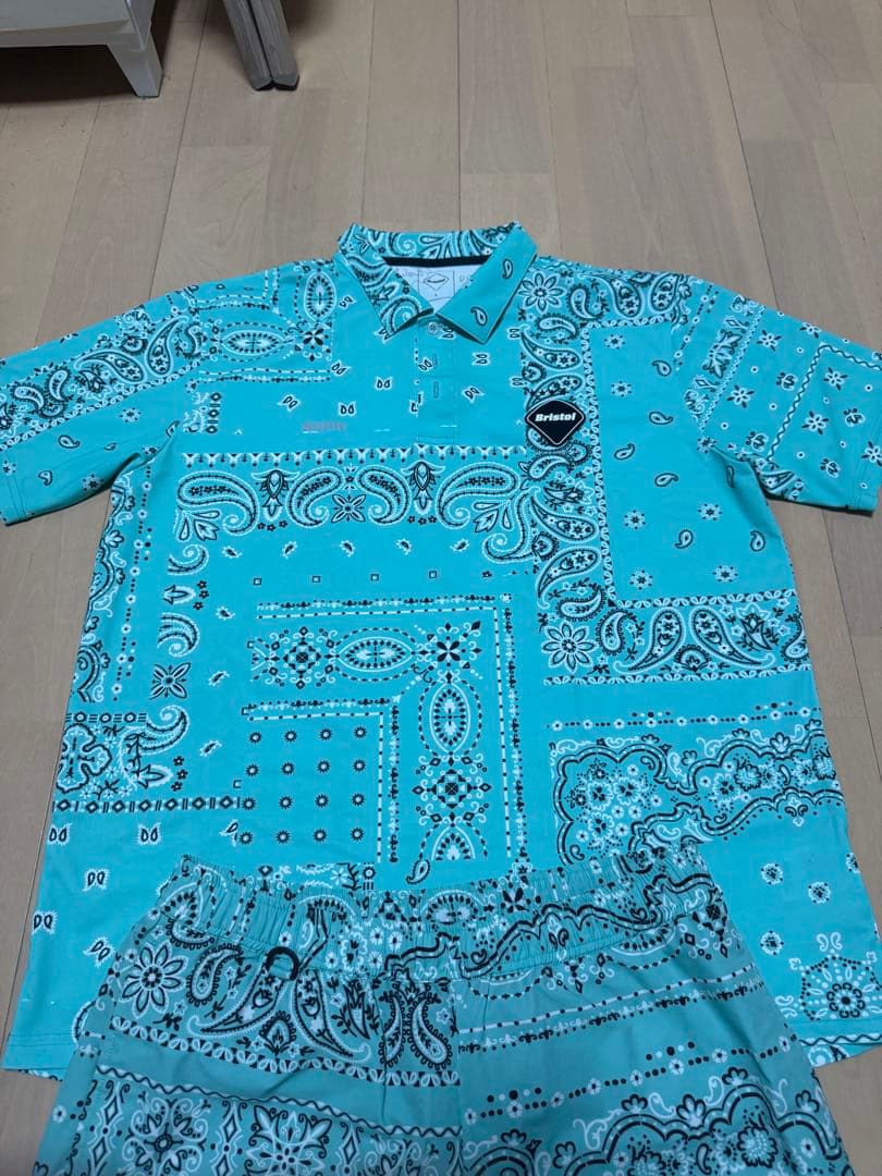 F.C.Real Bristol ペイズリー柄 セットアップ