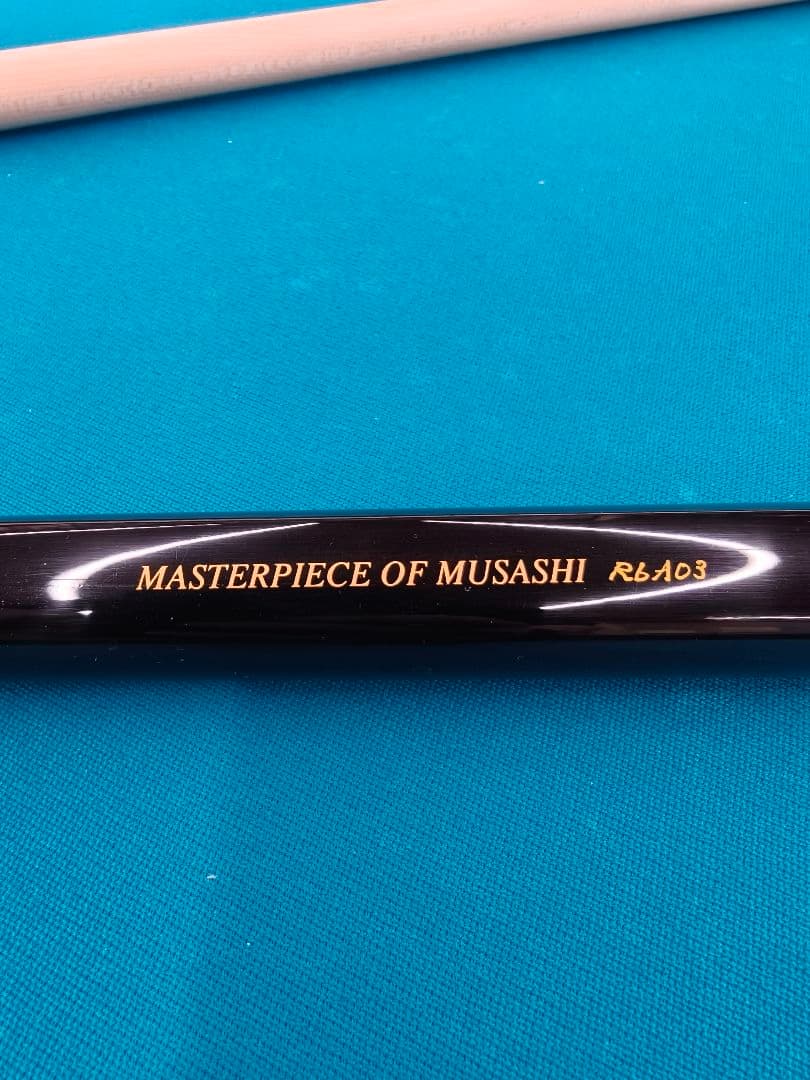 アダム　MUSASHI ビリヤードキュー 　角芯！　美品
