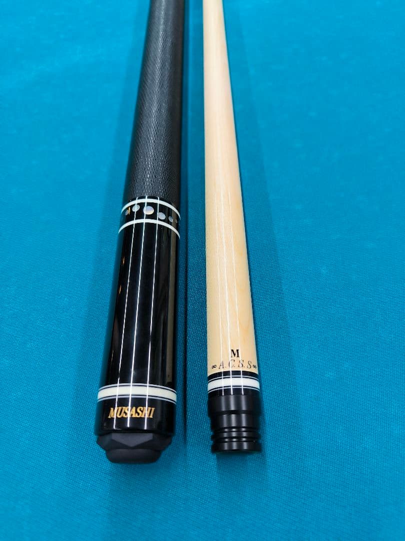 アダム　MUSASHI ビリヤードキュー 　角芯！　美品