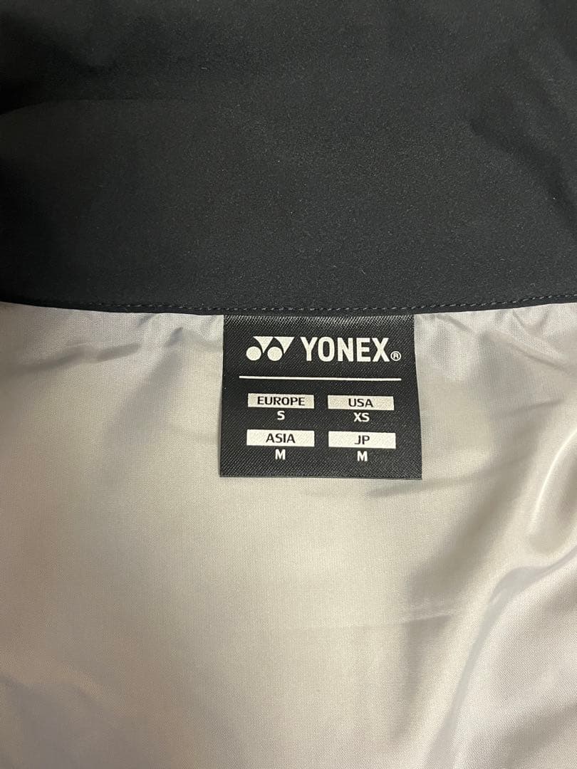 【新品未使用】YONEX ベンチコート Mサイズ ブラック