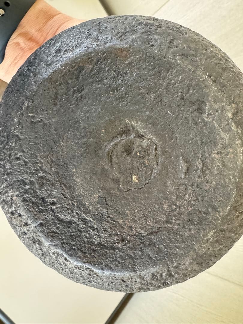 龍文堂 五徳 鉄壷 骨董 時代物 煎茶道具 茶釜 火鉢 囲炉裏 鉄瓶