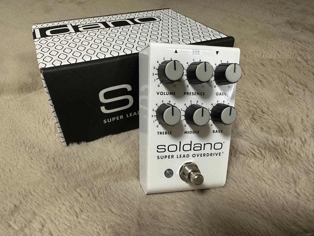 Soldano SUPER LEAD OVERDRIVE ギターエフェクター
