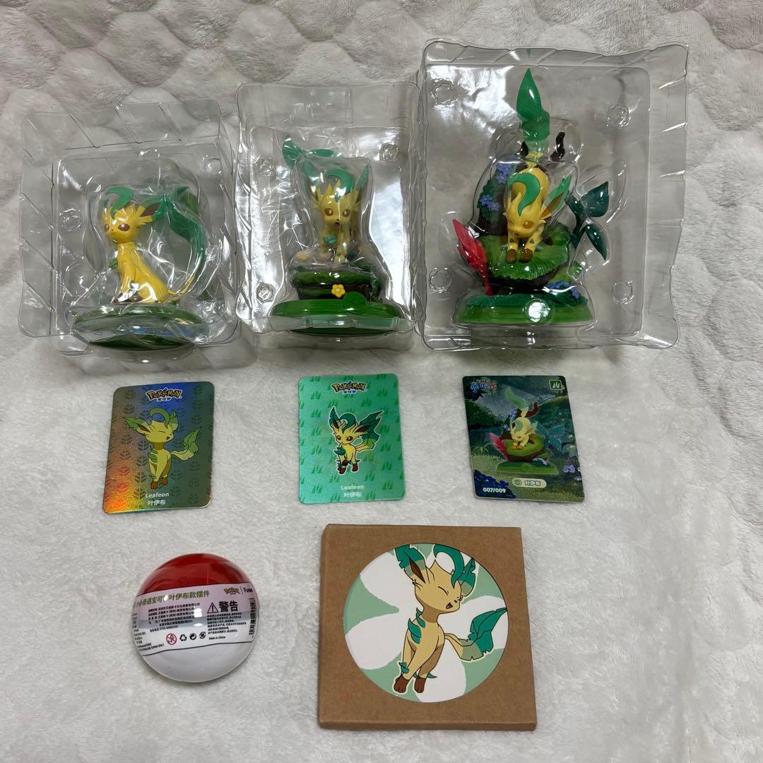 リーフィア フィギュア 4点まとめ売り funism 新品