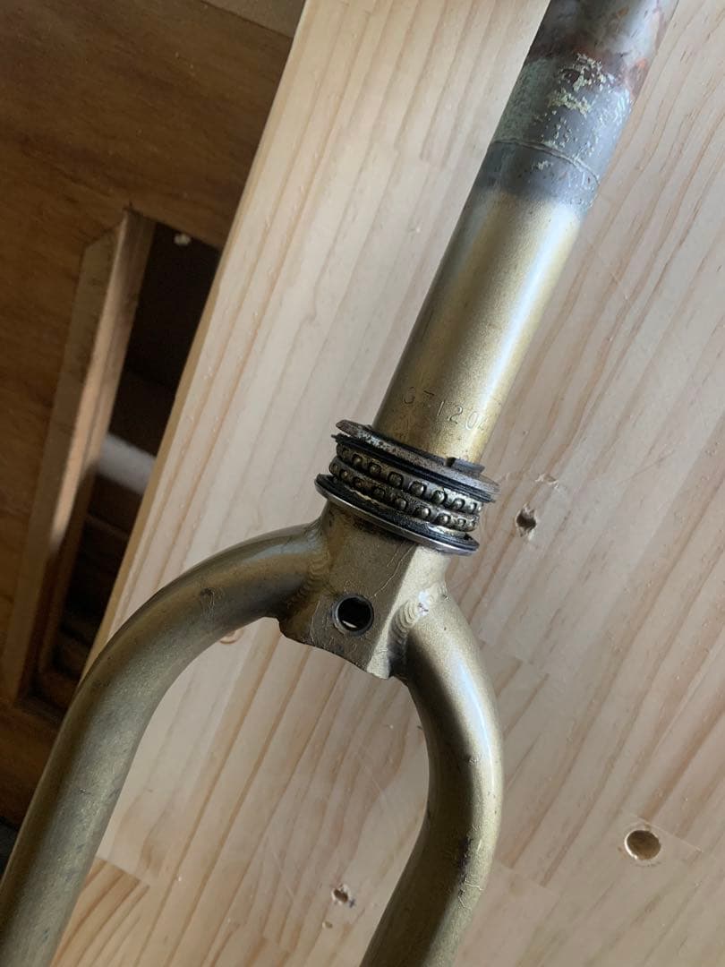 ピスト　フロントフォーク　トリック　fgfs ヘッドパーツおまけ