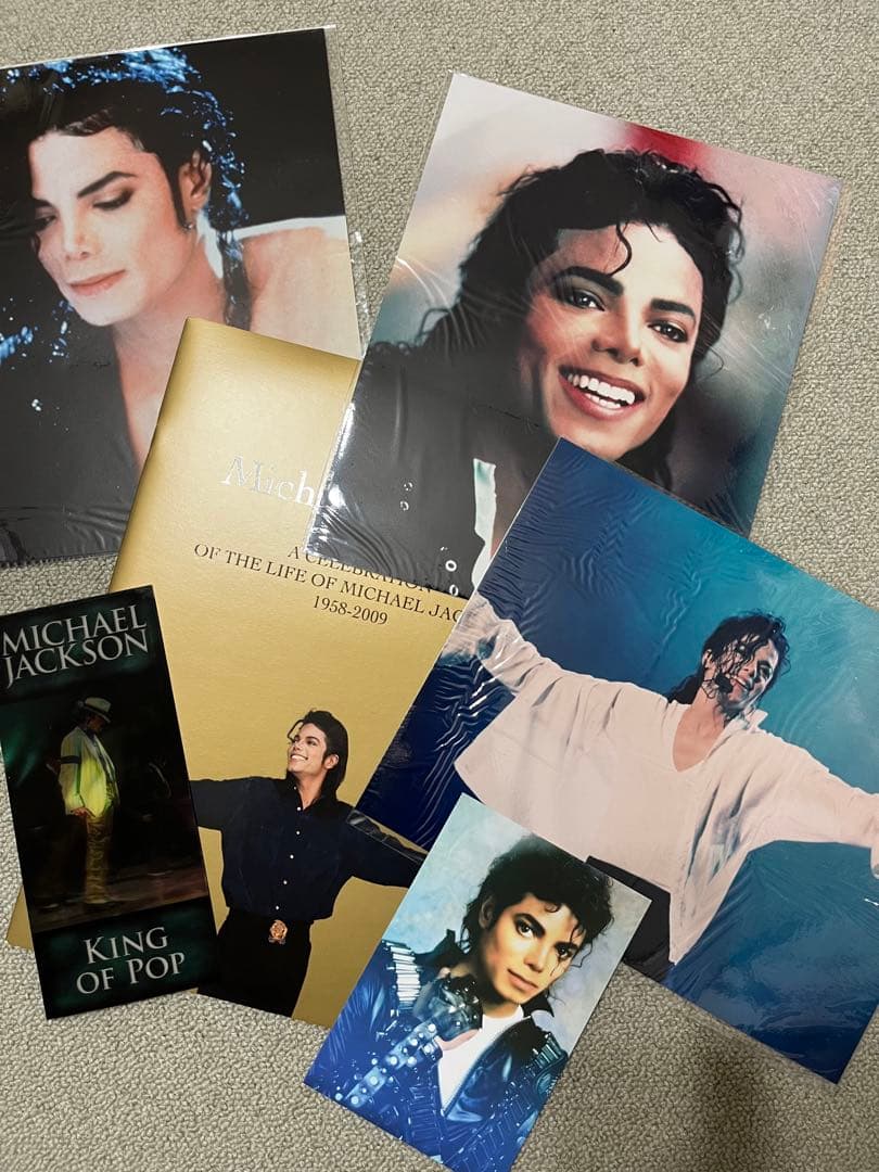 マイケルジャクソン　葬儀パンフレット　幻のthis is it 公演　チケット