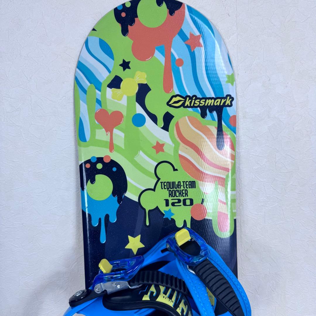 kissmark ジュニアスノーボードセット 120cm