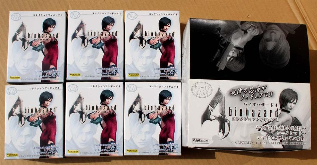 バイオハザード4 フィギュア9種 食玩 菓子プラ 未開封6個入1箱