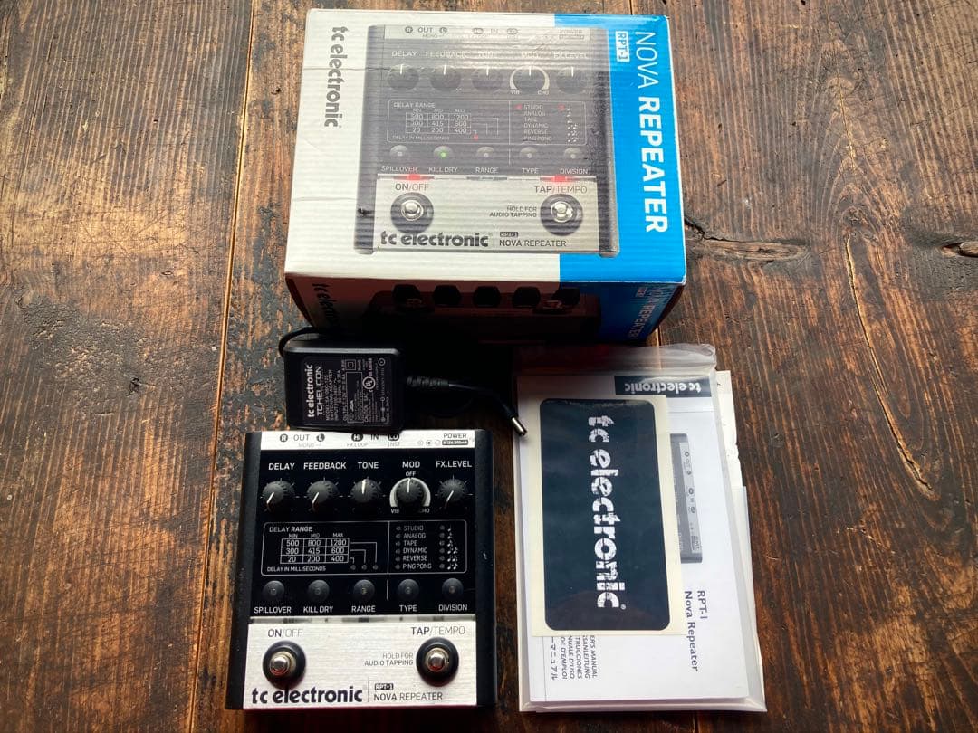 動確済 tc electronic NOVA REPEATER ディレイ