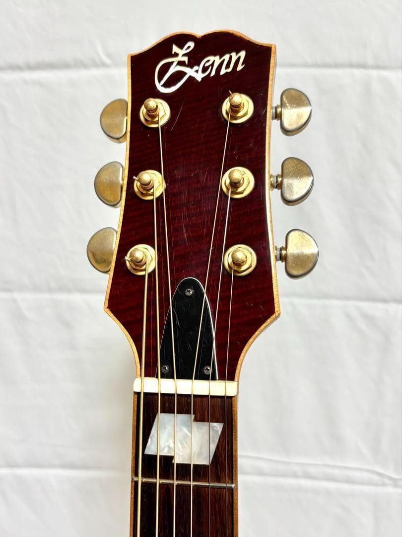 新品弦張替済　Zenn エレアコ ZF33CE fホール グローバーペグ美品