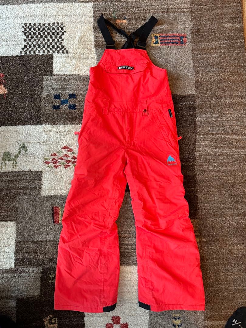 BURTON キッズ ビブパンツ XS 120cm位 スキー使用 美品