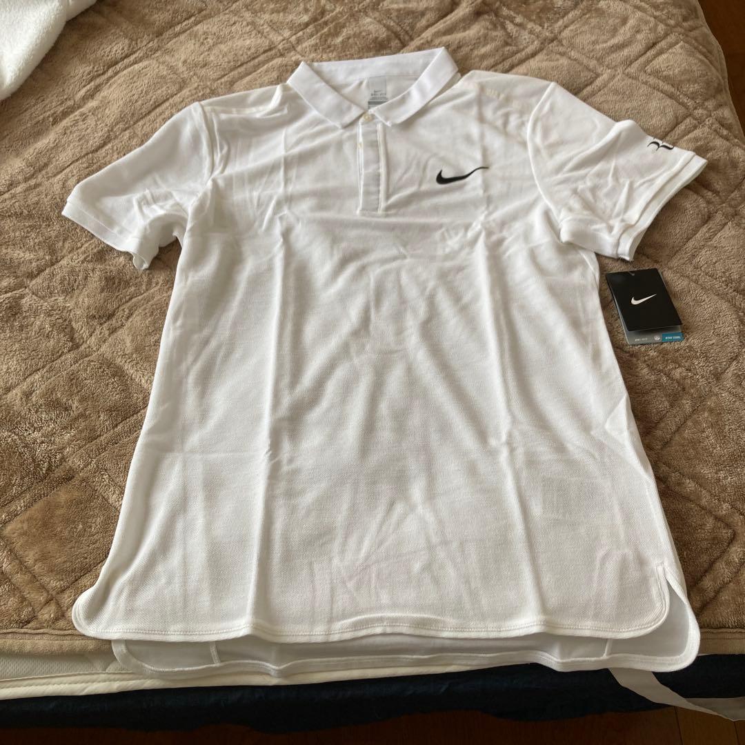Nike Roger Federer Dri-FIT ポロシャツ ホワイト
