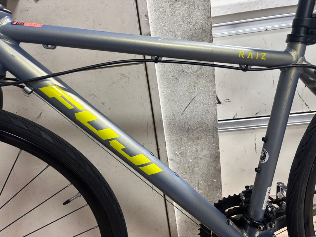 ❃︎T-R( ¨̮ )❥︎❥︎ FUJI RAIZ DISK グレー クロスバイク