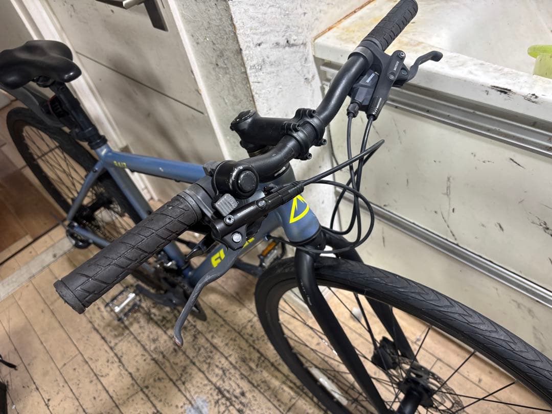 ❃︎T-R( ¨̮ )❥︎❥︎ FUJI RAIZ DISK グレー クロスバイク