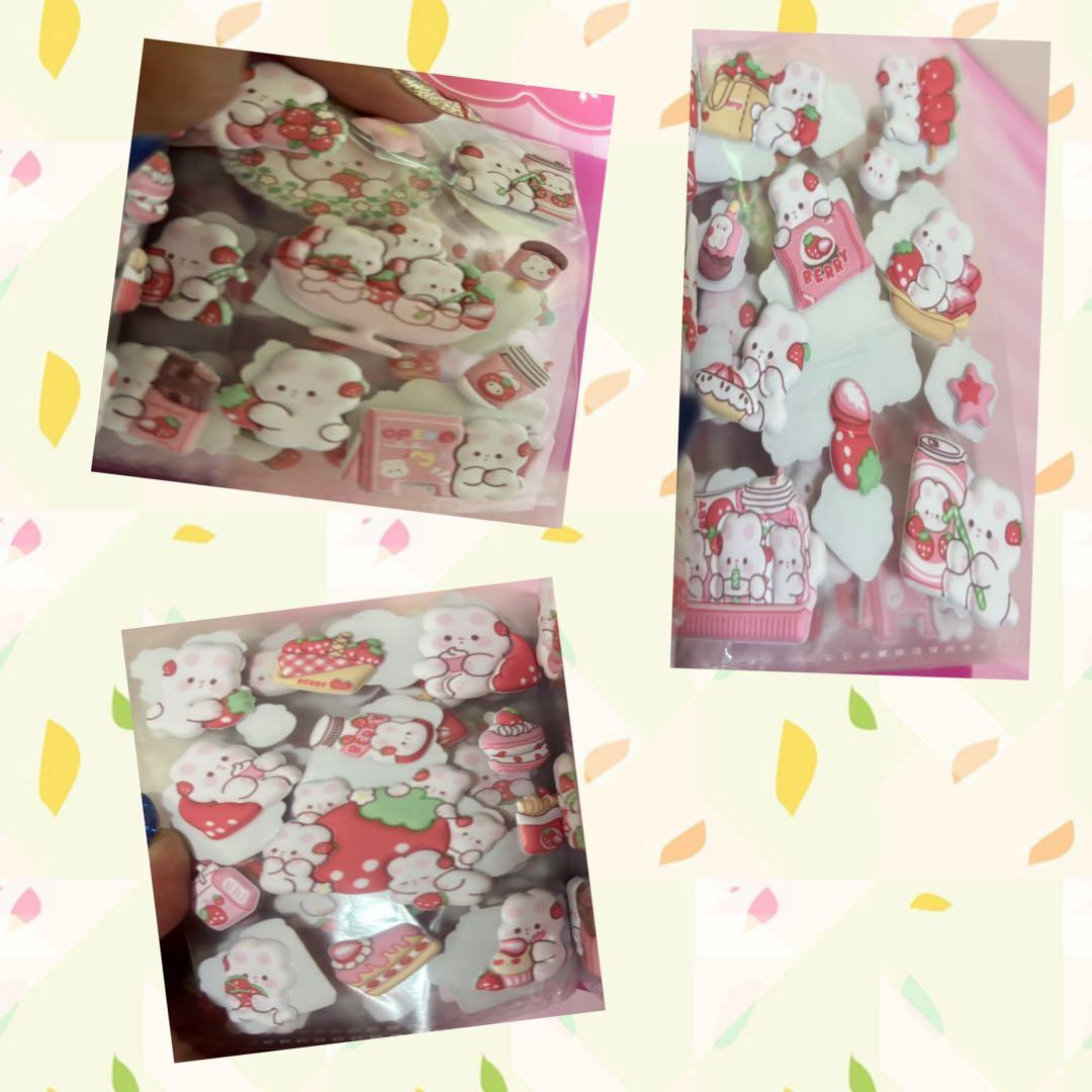 シール帳完成品　ポンポンドロップシール★最終お値下げ★