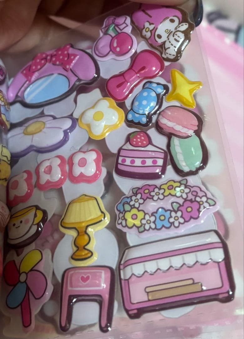 シール帳完成品　ポンポンドロップシール★最終お値下げ★