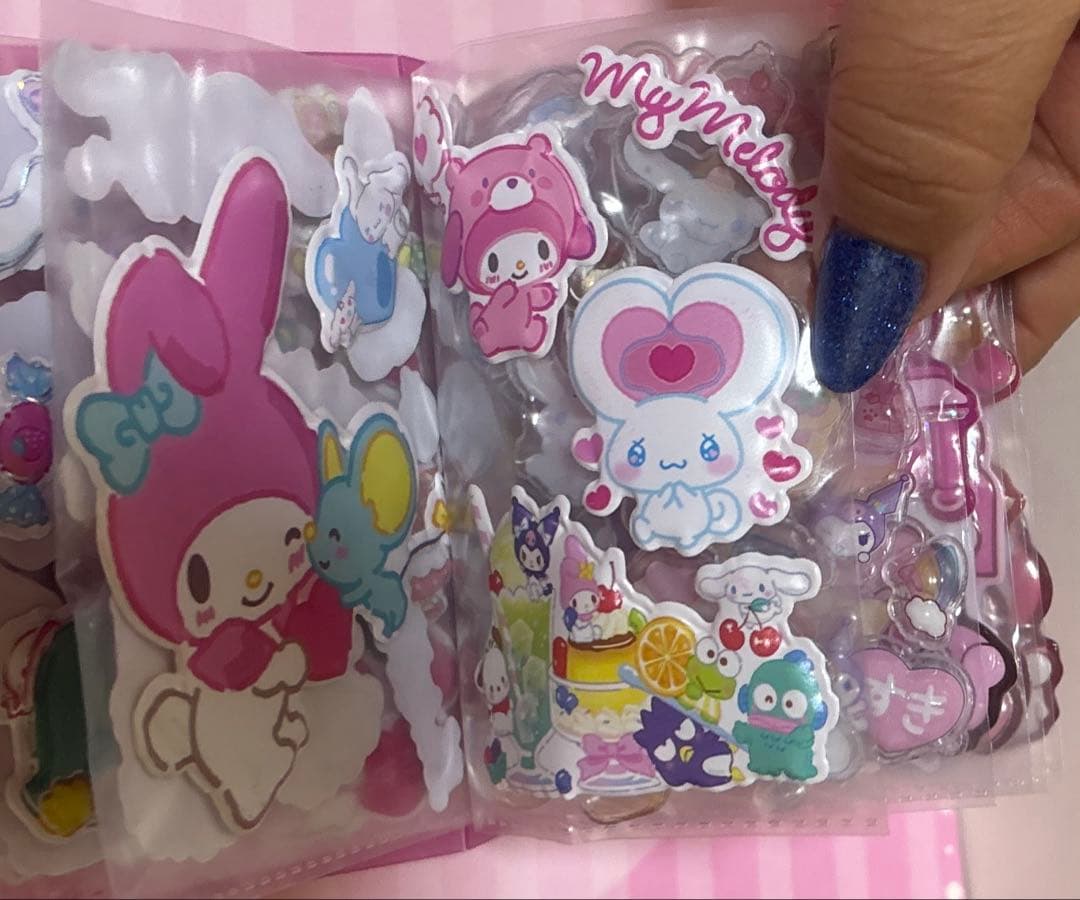 シール帳完成品　ポンポンドロップシール★最終お値下げ★