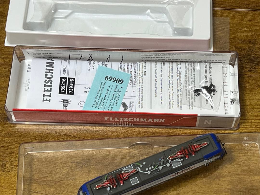 Fleischmann HUPAC Nゲージ 鉄道模型　機関車