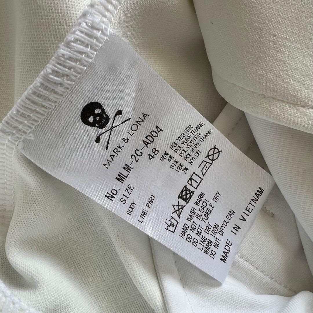 MARK&LONA マークアンドロナ　トラックジャケット　メンズ　サイドロゴ　L