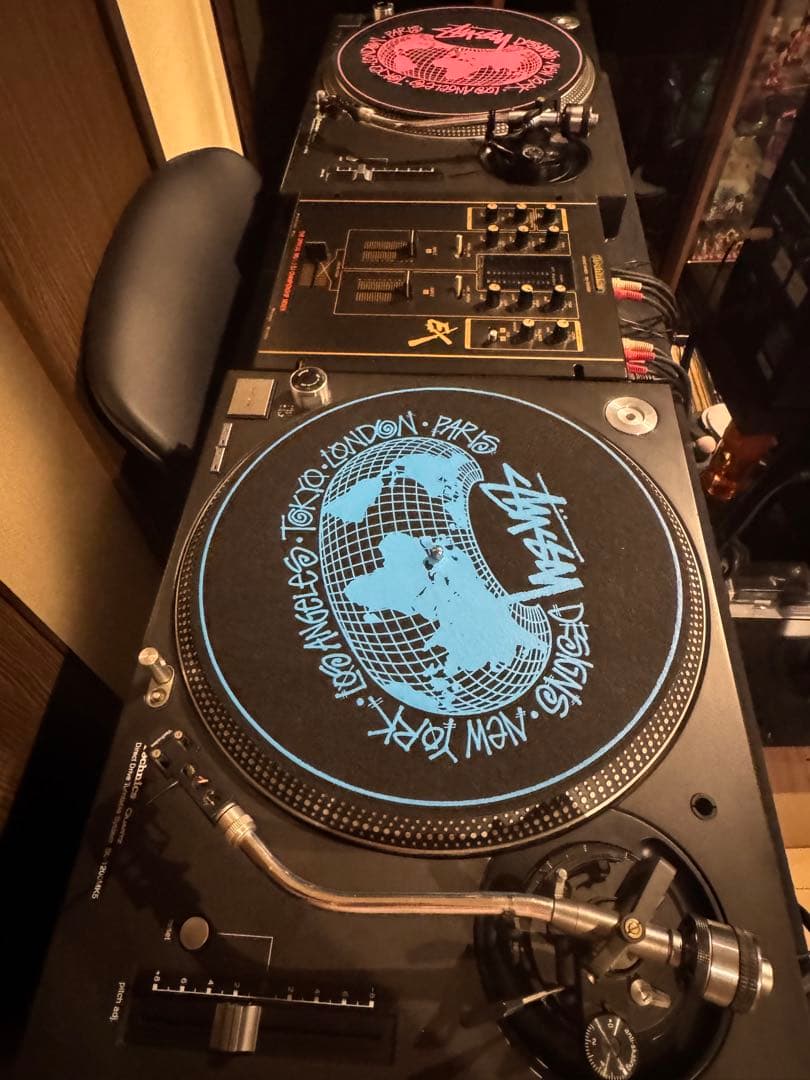 ロネル　Technics mk5 2台セット樽屋針マット付き