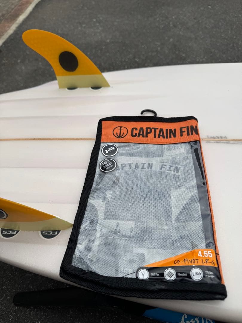 クリステンソン:ガーラック6’0 FCS ショートボード