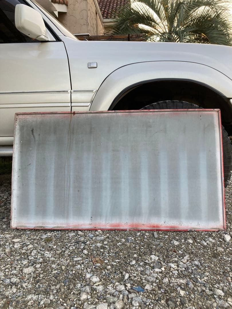 コカコーラ看板　昭和レトロ142cm✖️80cm ブリキ 　　【※引き取り限定】