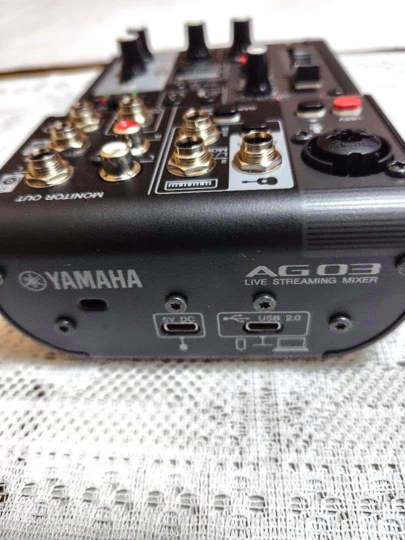 Yamaha AG03 MK2 ライブストリーミングパック　lspk