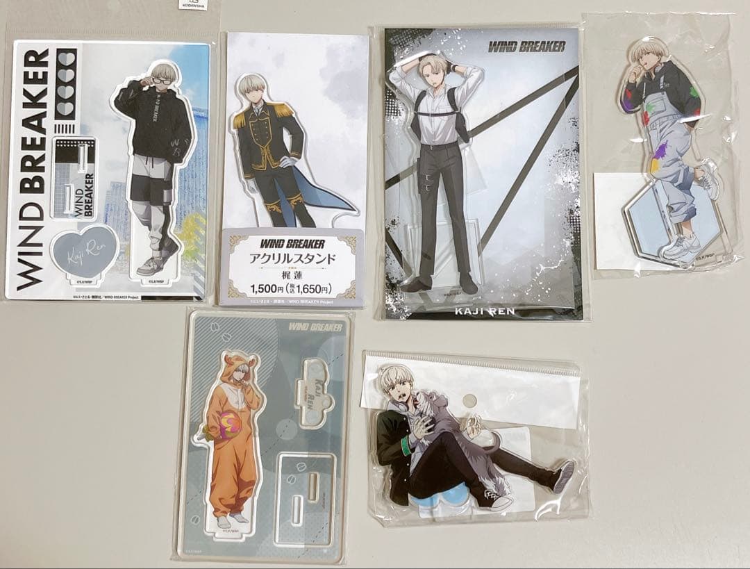梶蓮　梶　ウィンブレ　アクスタ　アクリルスタンド　まとめ売り