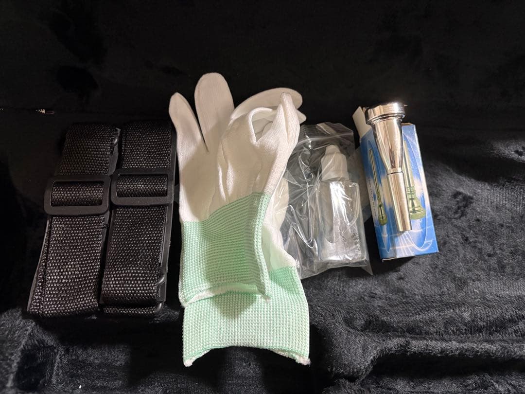 ゴールドトランペット 本体 ケース付き