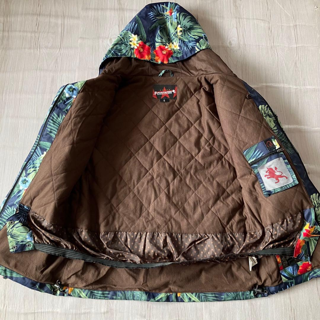 5C✨大きいサイズPONTAPES✨スキーウェア 上下セット レディースL