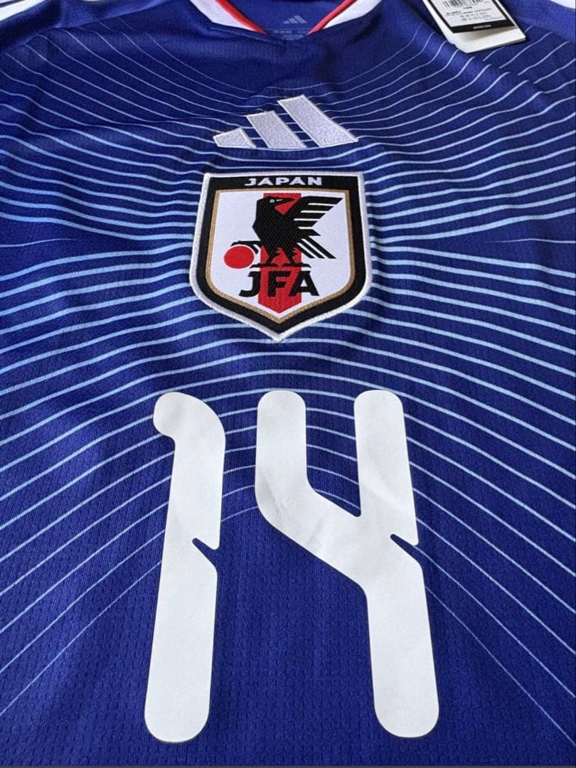 サッカー日本代表2026 ホーム レプリカ ユニフォーム No.14 伊東 純也