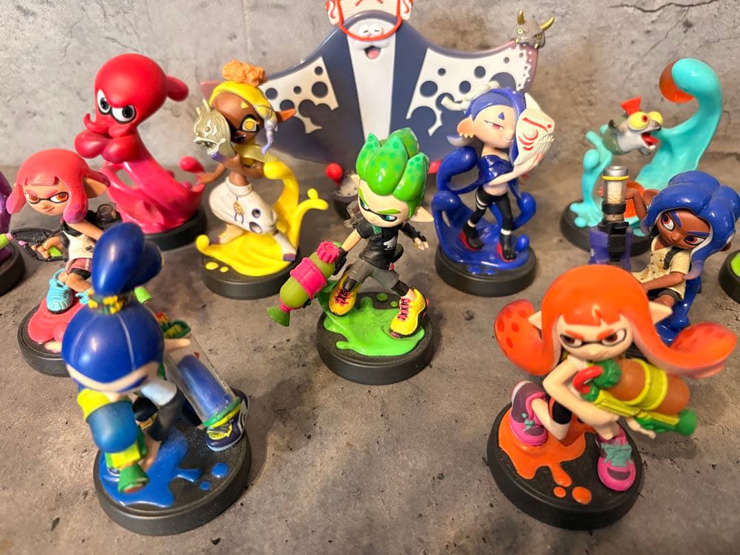 スプラトゥーンキャラクター amiibo 12体セット