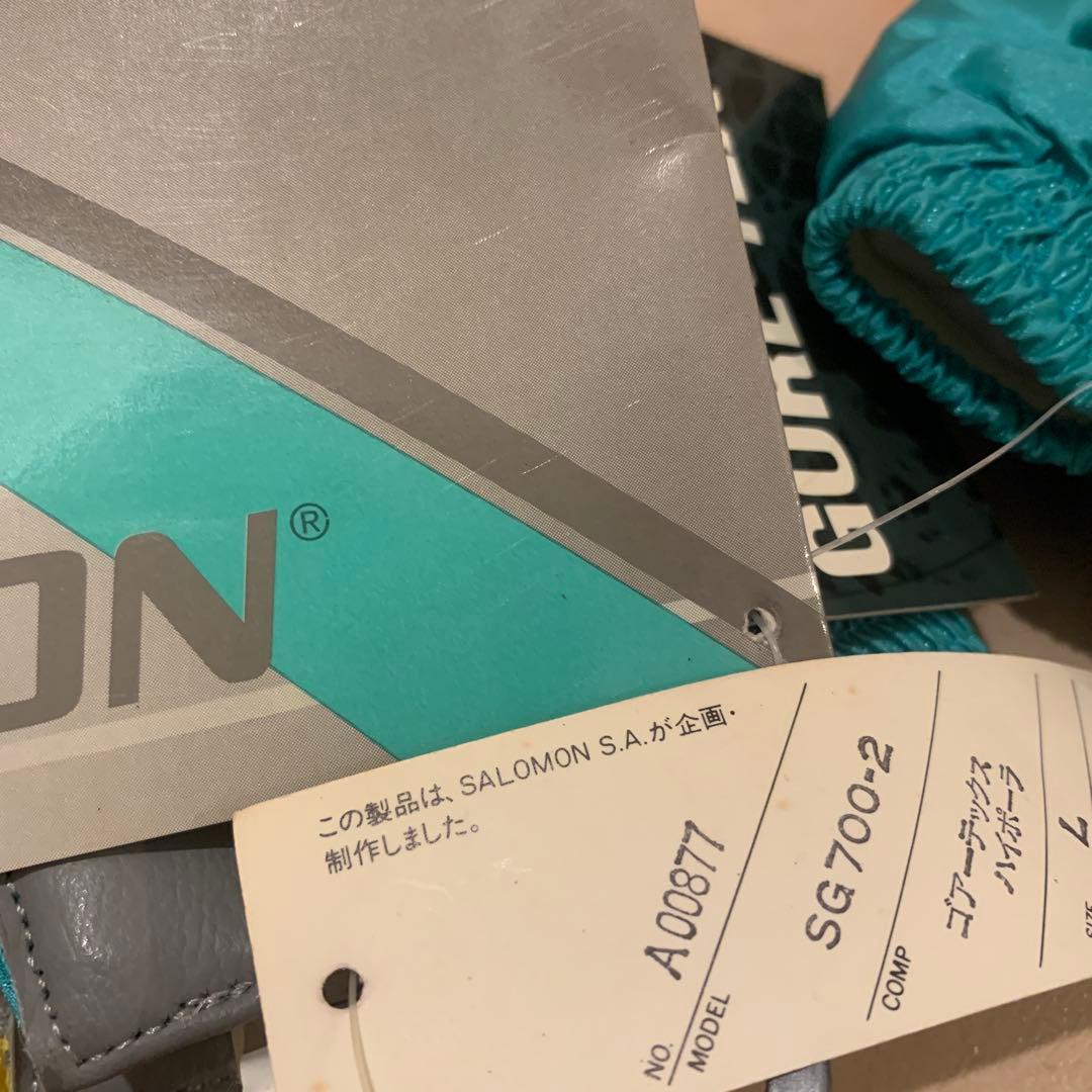 SALOMON GORE-TEX グローブ　90年代　デッドストック