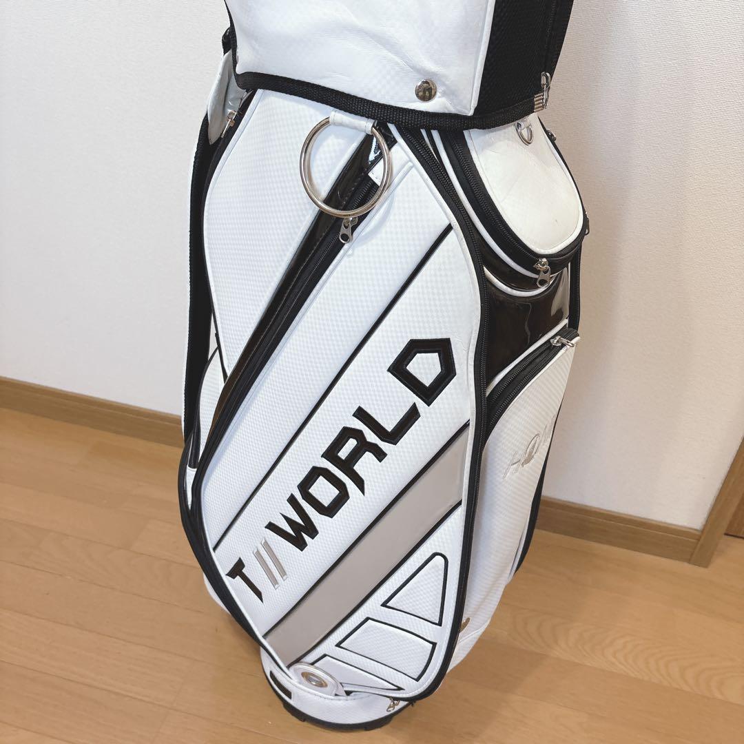 K398 HONMA TOUR WORLD キャディバッグ ホワイト