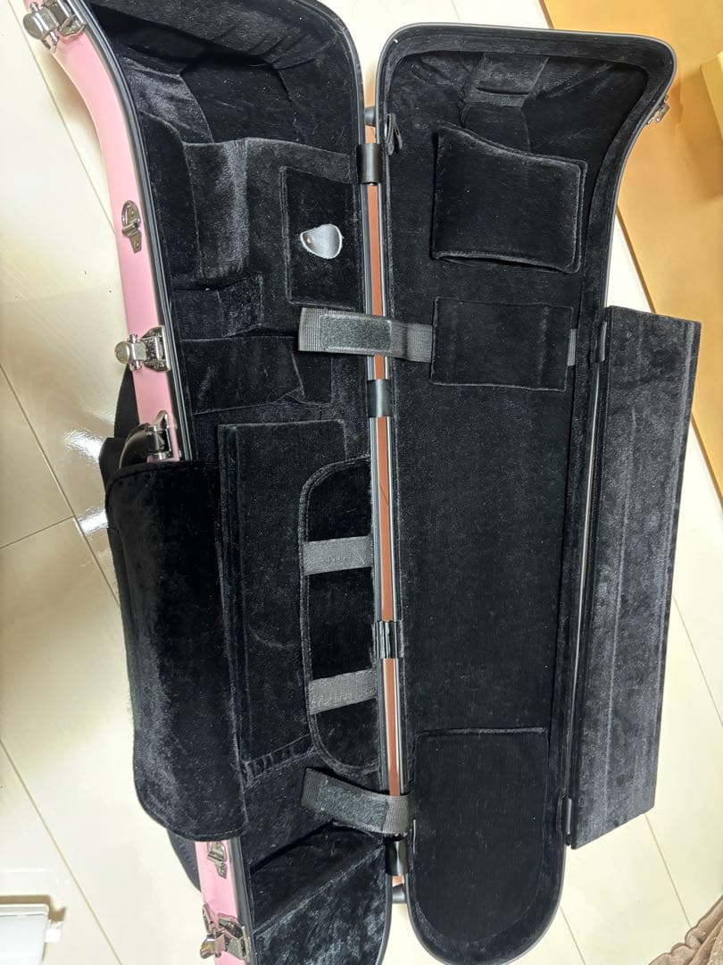 テナートロンボーン　THE MARCATOハードケース　リュック型　ピンク