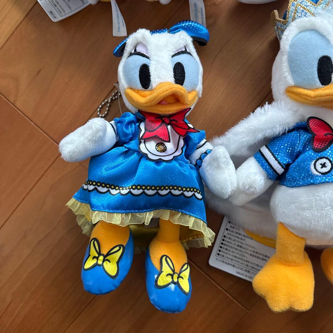 東京ディズニーランド ドナルド パルパルーザ ぬいぐるみバッジ ぬいば 全6種