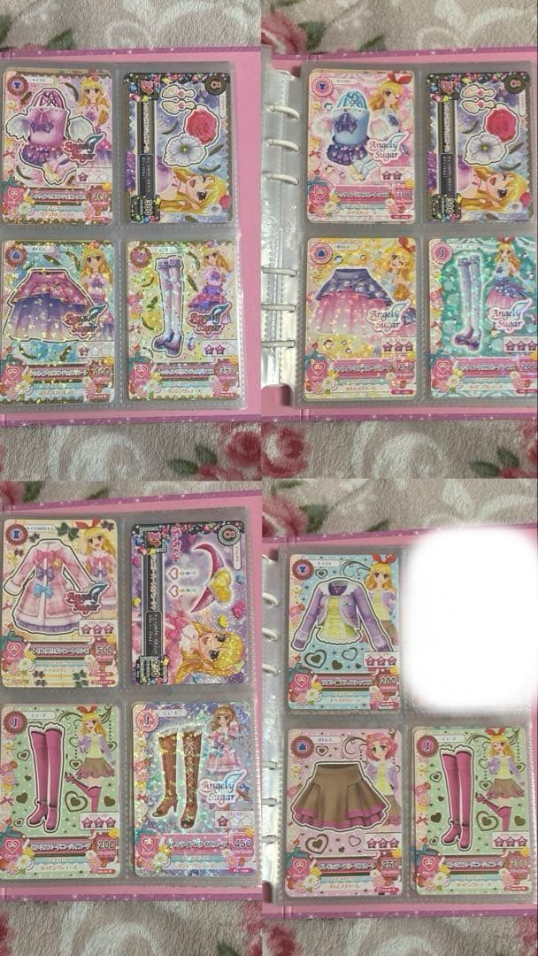 アイカツ アイカツカード まとめ売り エンジェリーシュガー バインダー付き
