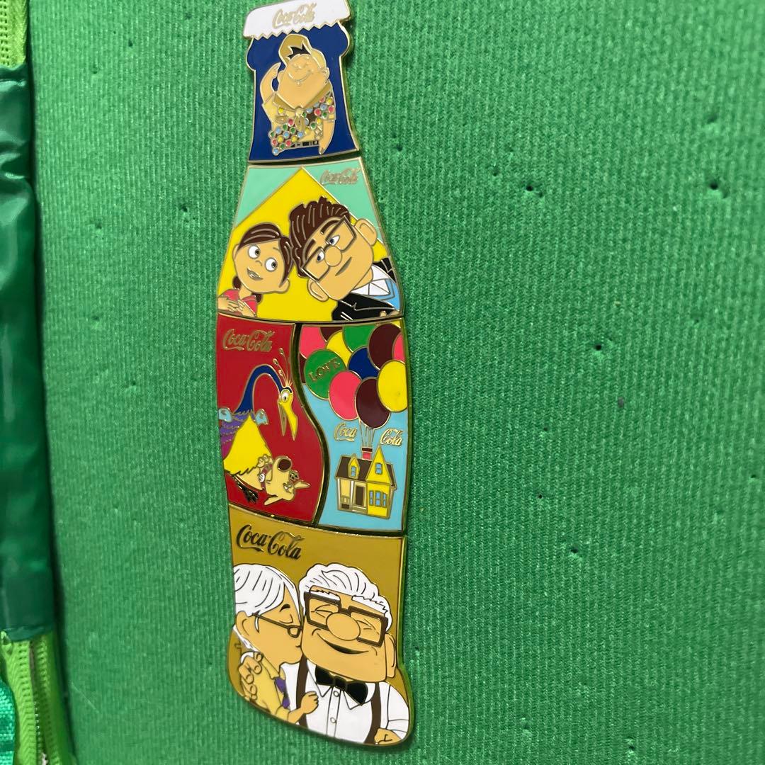 コカコーラ　カールじいさんの空飛ぶ家　ピンズ　4個セット LE100